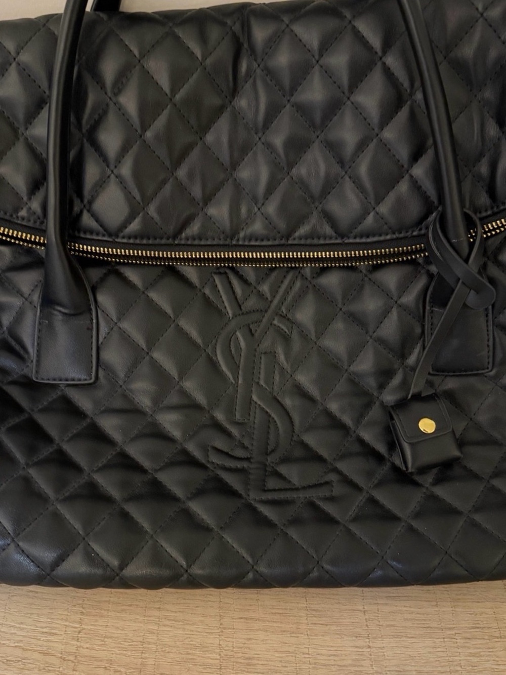 Large Black Travel Bag